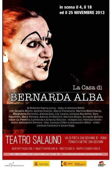 la casa di bernarda alba _ Locandina