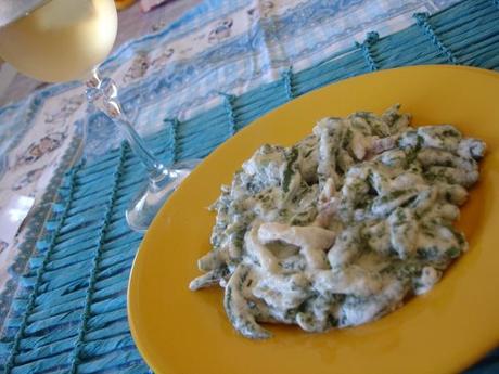 Spätzle di spinaci – Gnocchi Tirolesi