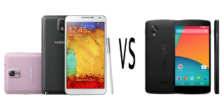 Samsung Galaxy Note 3 vs LG Nexus 5: caratteristiche tecniche a confronto