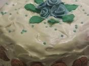 Torta crema mascarpone amaretti roselline