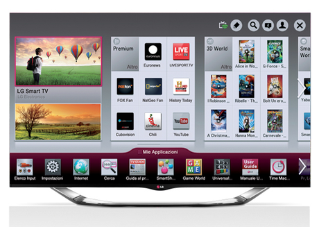 egistrare smartphone LG alla Smart TV