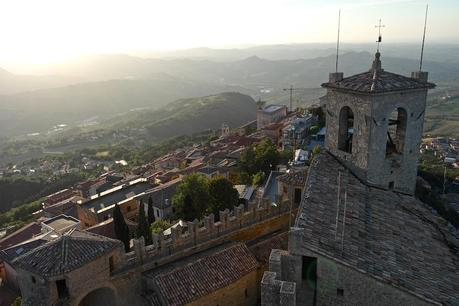 Vista dalla torre - San Marino