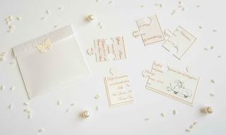 Partecipazioni a puzzle per matrimoni, battesimi, cresime, comunioni e inviti per compleanni!