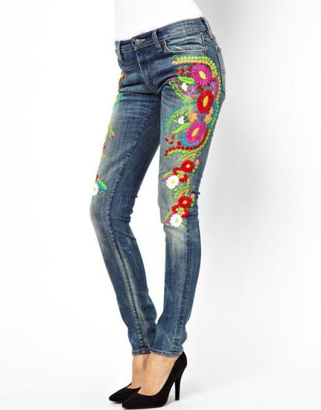 jeans skinny ricamati, Denim & Supply By Ralph Lauren, asos
