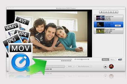 dvd creator mac f 01 Wondershare DVD Creator for MAC Gratis: Crea fantastici DVD con Menù su MAC