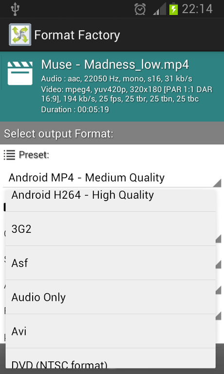  Format Factory: Il miglior programma per convertire Video ed Audio direttamente da Android