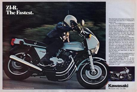 Vintage Brochures: Kawasaki Z1-R 1978 (Usa)