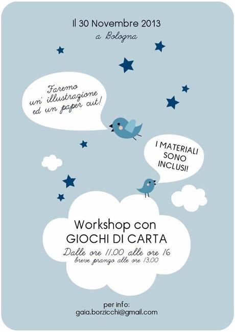 Another workshop with Giochi di Carta
