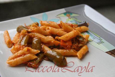 penne friggitelli e tonno (35)b