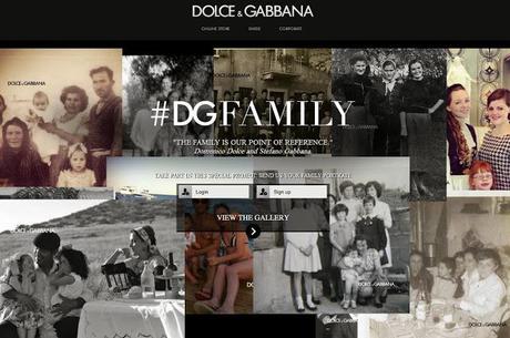 MODA / DOLCE & GABBANA LANCIA #DGFAMILY