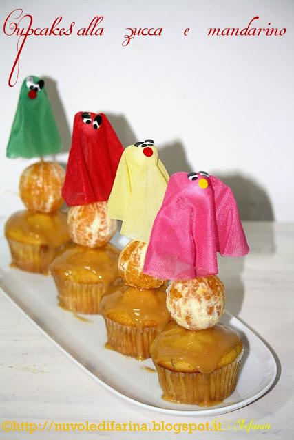 Cupcakes alla zucca e mandarino