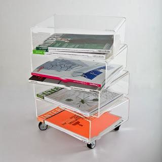 Portariviste in plexiglass, per tutti i gusti