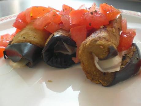 Involtini di melanzane