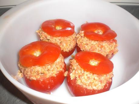 Pomodori ripieni di bulgur