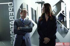 Marvels Agents of SHIELD   Prima immagine di Victoria Hand   Saffron Burrows Marvels Agents of S.H.I.E.L.D. 