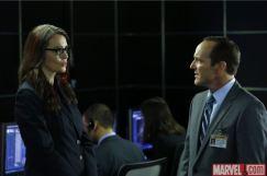 Marvels Agents of SHIELD   Prima immagine di Victoria Hand   Saffron Burrows Marvels Agents of S.H.I.E.L.D. 