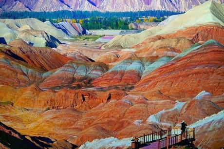 Fotografia di Zhangye Danxia