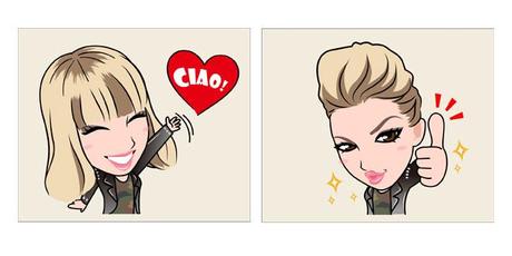 LINE, ecco gli stickers dedicati ad Emma Marrone