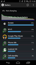  Durata batteria Nexus 5: ecco un interessante test