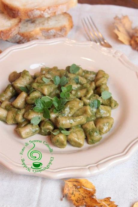 GNOCCHI DI CASTAGNE AL PESTO (5)+