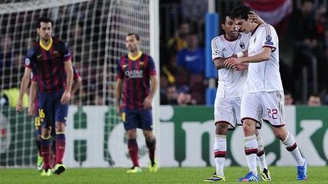 Champions League: Barcellona-Milan 3-1, Il Napoli supera il Marsiglia, la Juventus frena col Real Madrid