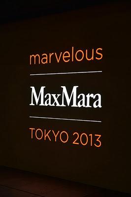 MARVELOUS MAX MARA TOKYO 2013