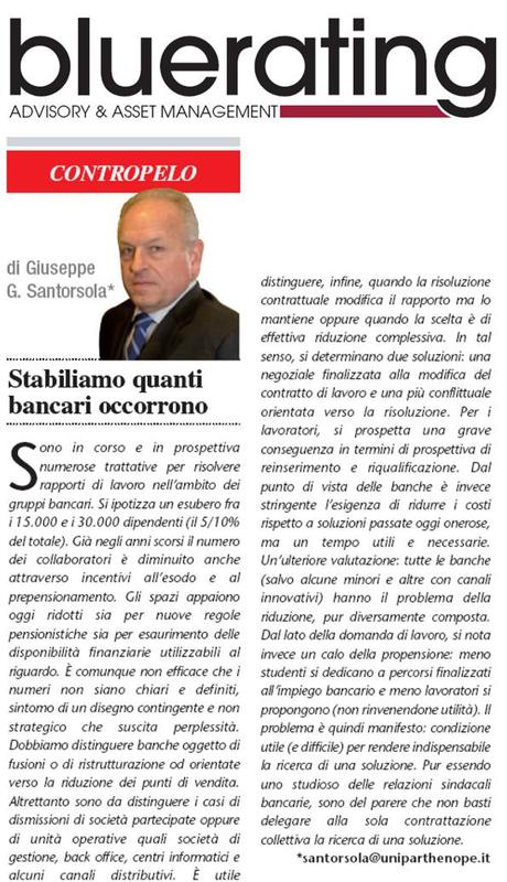 NEWS. ARTICOLI GIUSEPPE SANTORSOLA