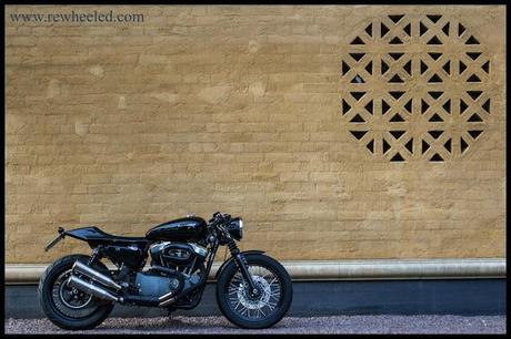 Harley Nightster Cafè Racer by Re-Cycles Bikes Rewheeled AB