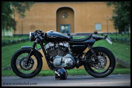 Harley Nightster Cafè Racer by Re-Cycles Bikes Rewheeled AB