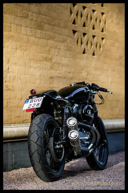 Harley Nightster Cafè Racer by Re-Cycles Bikes Rewheeled AB