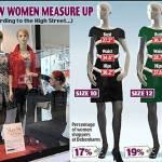 Manichini taglia 48 da Debenhams: continua crociata oversize a Londra