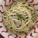 Ricette di primi: linguine con pesto di mandorle