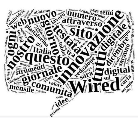 - word cloud lettera redazione Wired - 