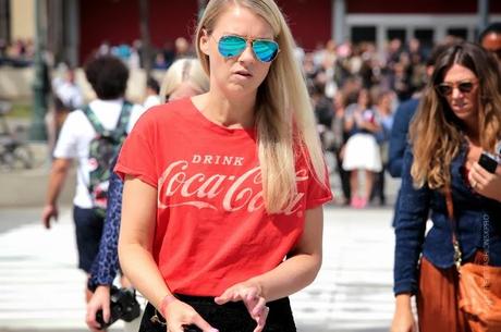 In the Street...Enjoy Coca Cola...The Return, New York & Paris