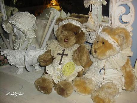 shabbychic, Teddy and a Friend