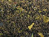 Borussia Dortmund, supporters inglesi conquistati Muro Giallo