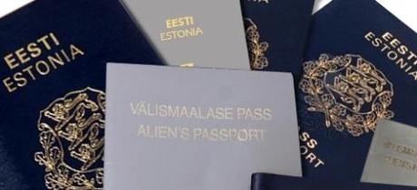 Estonia Gray Passport 0
