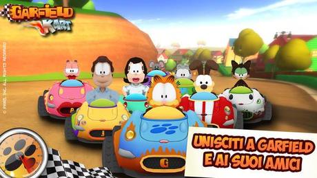  Garfield Kart, un gioco di corse con protagonista Garfield