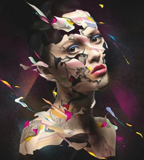 GLI STRABILIANTI FOTORITRATTI ARTISTICI CON PATTERNS E MOTIVI GRAFICI DI ALBERTO SEVESO