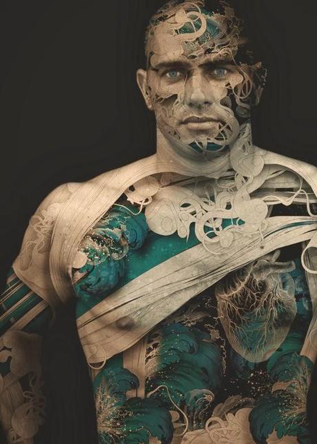 GLI STRABILIANTI FOTORITRATTI ARTISTICI CON PATTERNS E MOTIVI GRAFICI DI ALBERTO SEVESO