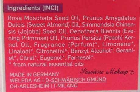 Weleda Rosa Mosqueta Perle Olio Cura Levigante