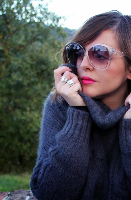 Outfit: maglione con trecce