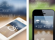 Mizzle, l’app meteo stile iPhone