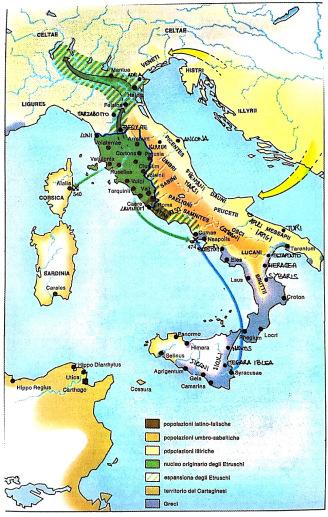 Italia preromana (cartina 1)
