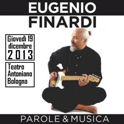 Eugenio Finardi Nuovo Umanesimo Tour - Parole&Musica - 19 dicembre 2013 Bologna.