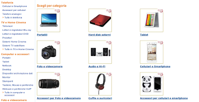 Promozioni speciali Amazon nel negozio Elettronica