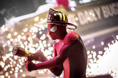 Tre nuove immagini da The Amazing Spider Man 2 The Amazing Spider Man 2 Marc Webb Jamie Foxx Emma Stone Andrew Garfield 