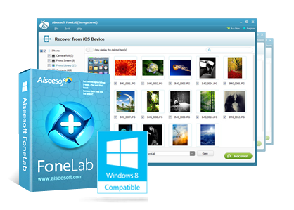 interface Aiseesoft FoneLab 7 Gratis: Recuperare Dati persi o cancellati da tutti gli iPhone, iPad o iPod [Windows App]