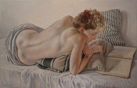 Francine Van Hove, 'L'Odalisque aux coussins rayés'