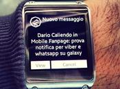 Galaxy Gear come ricevere notifiche WatsApp sullo smartwatch Samsung